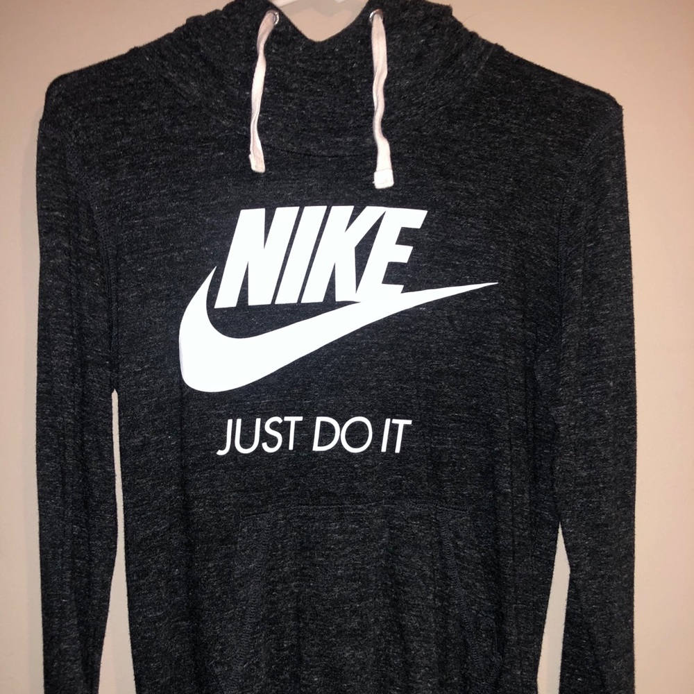 Gray NIKE Hoddie